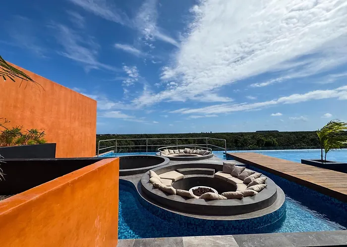 Luxury Penthouse, Private Pool, King * Tulum