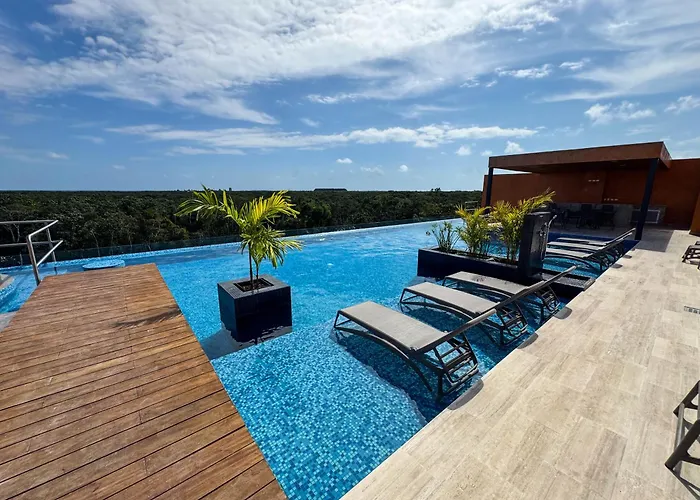 Luxury Penthouse, Private Pool, King Tulum
